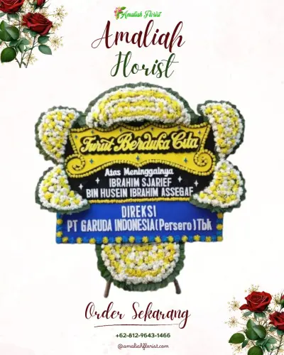 Papan Bunga Duka di Cisande